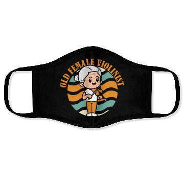Discover Violin Violinist Cute Face Masks
