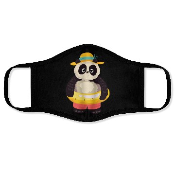 Discover A Panda With A Floater Face Masks