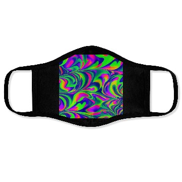 Discover Colorful patterns rainbow pattern creative Face Masks