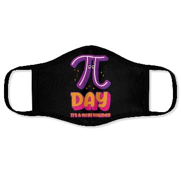 Discover Pi Day Math Holiday Pi Symbol Number Face Masks
