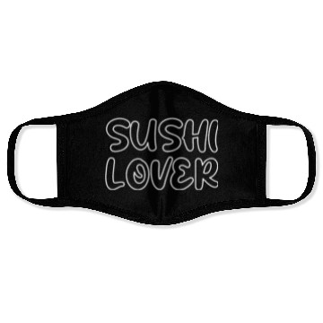 Discover sushi lover Face Masks