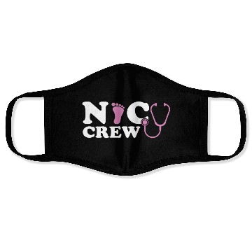 Discover Funny NICU Crew Face Masks