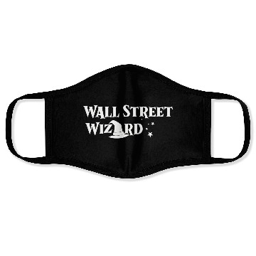 Discover Wall Street Wizard Face Masks