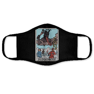 Discover Judgement by Krampus Face Masks