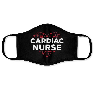 Discover Cardiac Nurse Face Masks