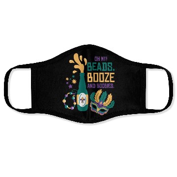 Discover Mardi Gras Carnival Mask Beer Beads Boobies Face Masks