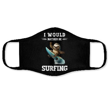 Discover I'm Enough I'm Going Surfing Windsurfer Saying Face Masks