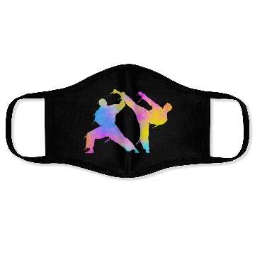 Discover Jiu Jitsu Paint Mixed Martial Arts Face Masks