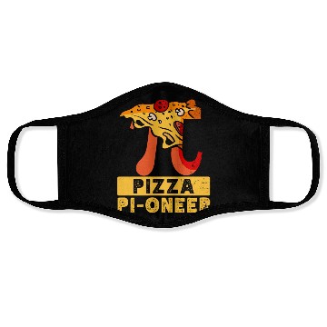 Discover Pi Day Pizza Pi Symbol Math Number Face Masks