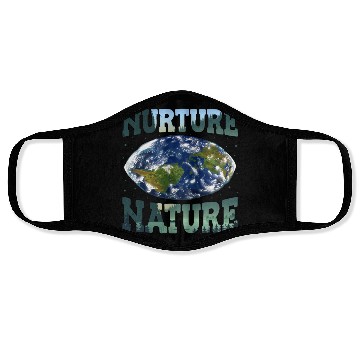 Discover Nurture Nature Advocacy Environmental Awareness Face Masks