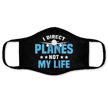 Discover Air Traffic Controller ATC Flight Control Aircraft Face Masks
