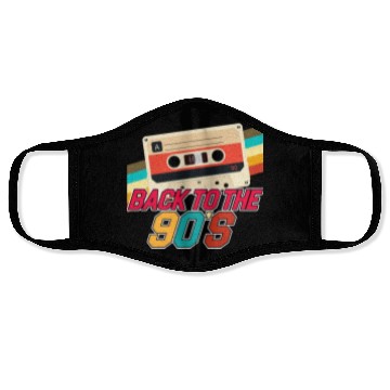 Discover Back to the 90s - Retro Face Masks