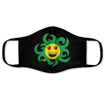 Discover Funny Sun Design Face Masks