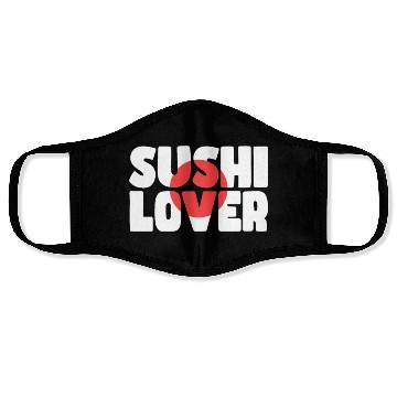 Discover sushi lover Face Masks