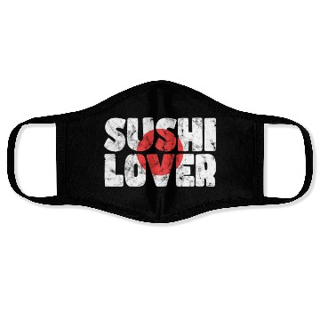 Discover sushi lover Face Masks