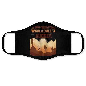 Discover I m Not a Hugger Face Masks