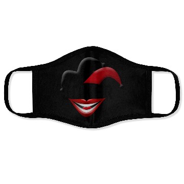 Discover Joker in Red and Black Face Masks