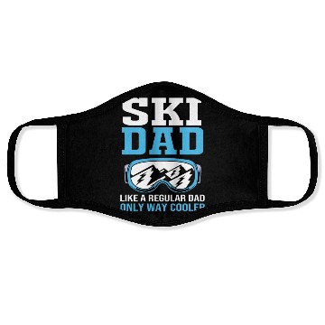 Discover Fathers Day Skiing Ski Dad Skier Goggle For Men Face Masks