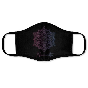 Discover Serenity Mandala Namaste Face Masks