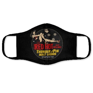 Discover Vintage Bowler Malt Liquor Deluxe Face Masks