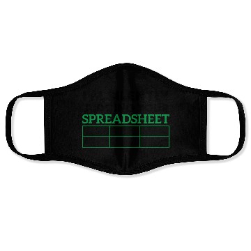 Discover I'm silently judging your spreadsheet Data Analyst Face Masks