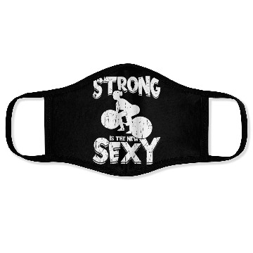 Discover Strong is the new sexy - Gym Face Masks