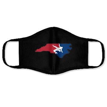 Discover North Carolina Wrestling Face Masks
