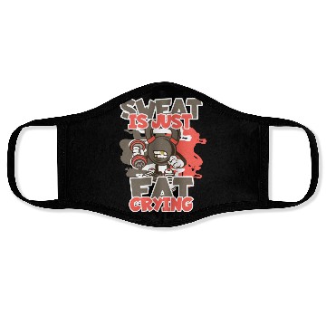 Discover Fitness Gym Workout Slimming Sweat Face Masks