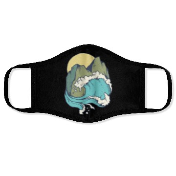 Discover Sun Mountain And Sea Face Masks