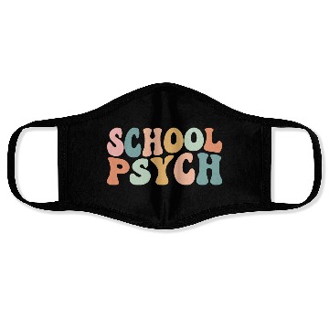Discover School Psychologist Gift Face Masks