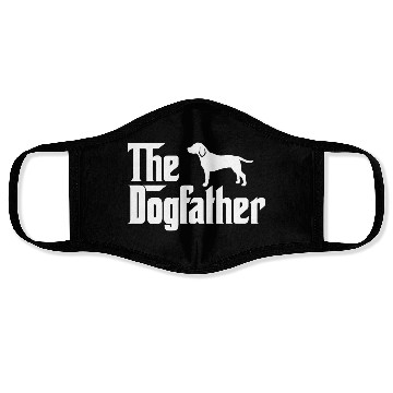 Discover The Dogfather - Funny Beagle Dad Face Masks