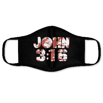 Discover John 3-16 World Face Masks