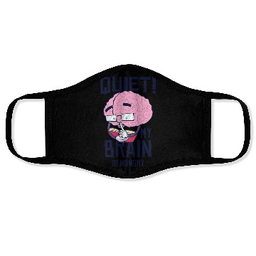 Discover Book Lover Brain Reading Books Literature Face Masks