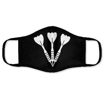 Discover Darts Fun Game Sport Face Masks