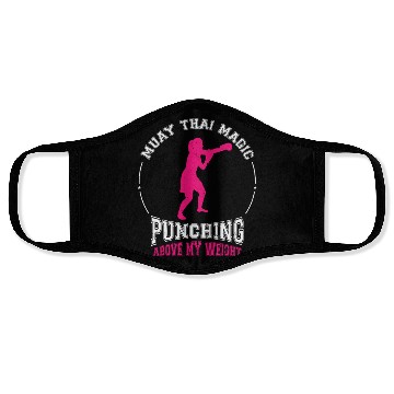 Discover International Women's Day Muay Thai Girl Power Face Masks