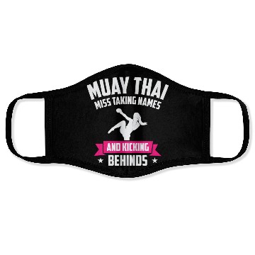Discover International Women's Day Muay Thai Girl Power Face Masks