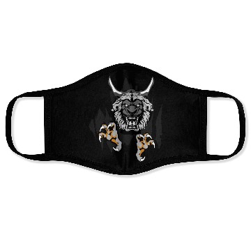 Discover tattoo dragon claw Face Masks