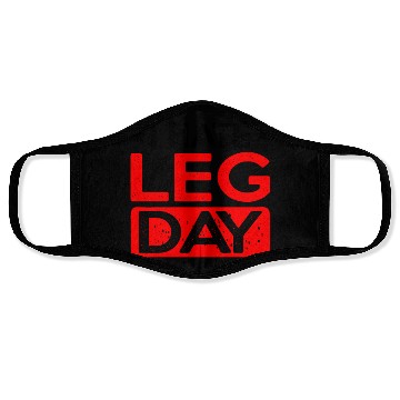 Discover I Hate Leg Day 12 Face Masks