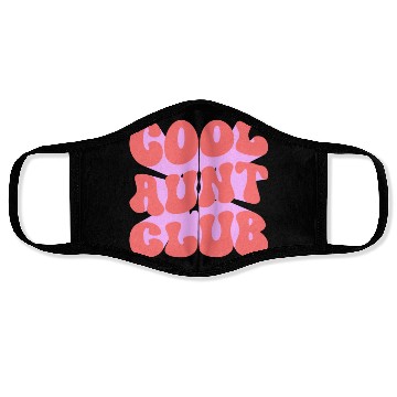 Discover Cool Aunt Club Face Masks