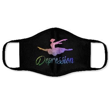 Discover Ballet dance class gift dance dancer ballerina Face Masks
