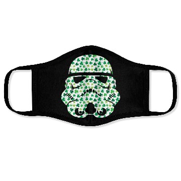 Discover Stormtrooper Saint Patricks Day Face Masks