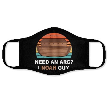 Discover Need An Arc? I Noah Guy Face Masks