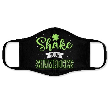 Discover Funny Irish Saint Patricks Day Shake Your Face Masks