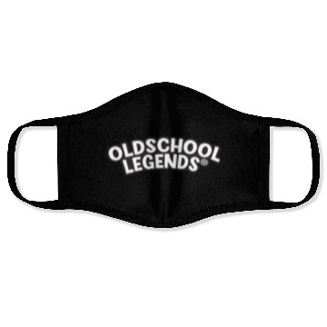 Discover Oldschool Legends ® Typography 152 Face Masks