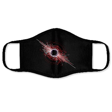 Discover Future Physicist Particle Electron Neutron Physics Face Masks