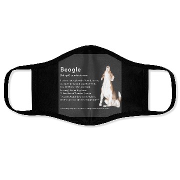 Discover Beagle Definition PWBBS Face Masks