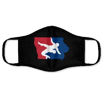 Discover Iowa Wrestling Face Masks