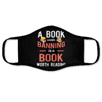 Discover Librarian Bookworm Book Nerd Reading Library Face Masks
