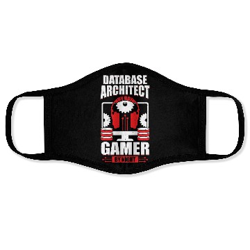 Discover Data Architecture Database Architect Gamer Gift Face Masks