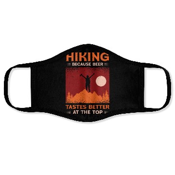 Discover Hiking Camping Mountain Hiker Face Masks